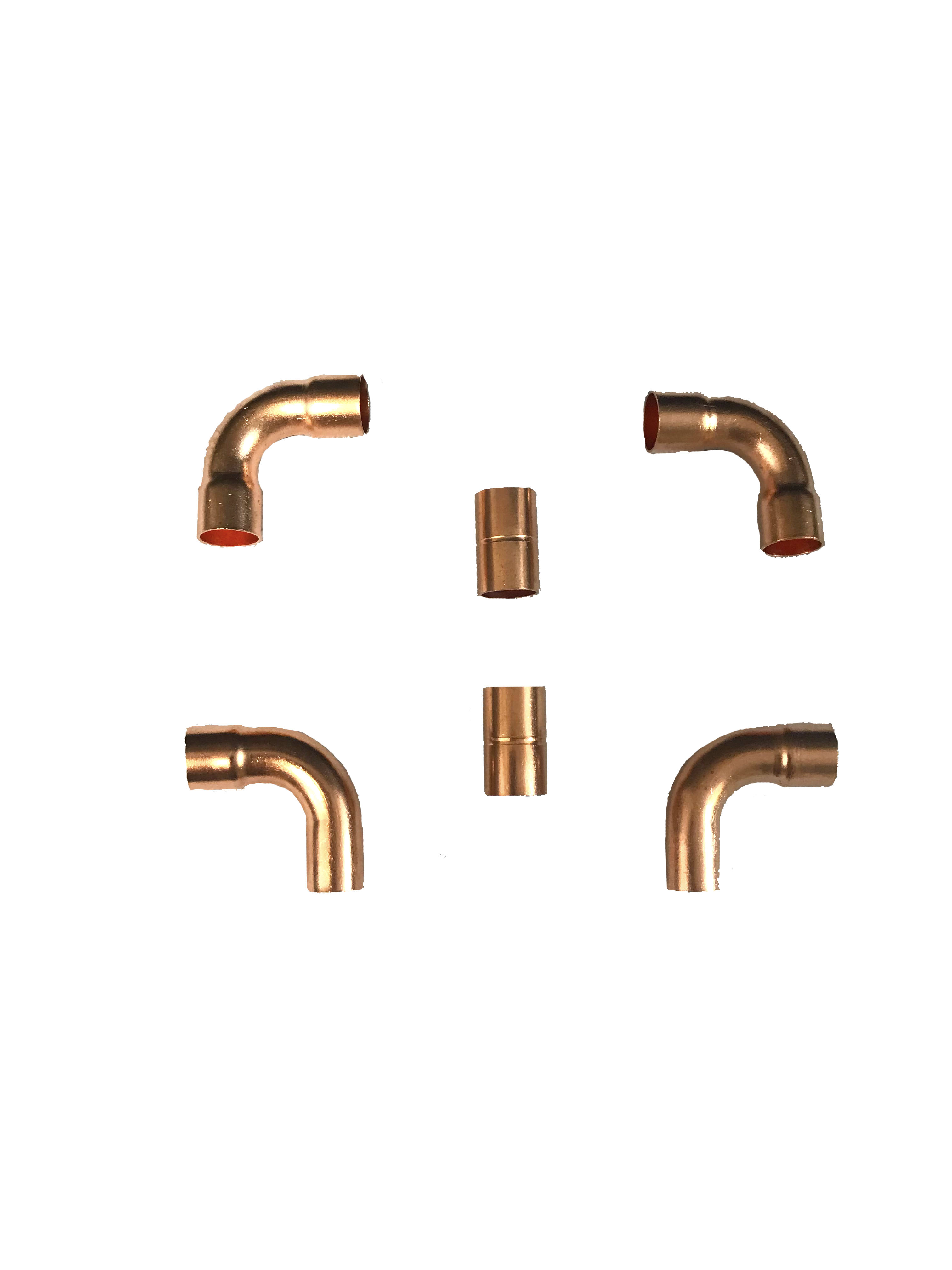Copper Fittings Kit 3/8